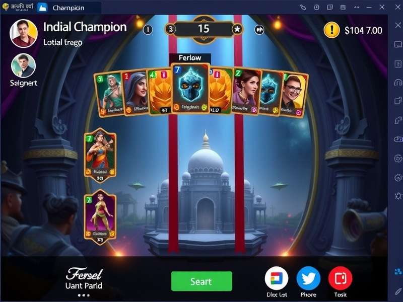 Duel Champion Indian festival event showcasing special cards